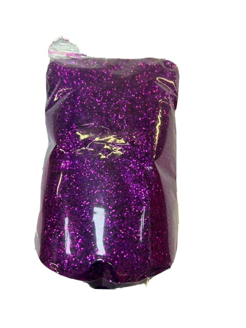 1 kg de brillo púrpura a granel 1 mm hexagonal