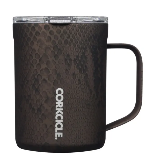 NEW Corkcicle Insulated Stainless Steel VIP Handle Mug 16 oz. in Rattle