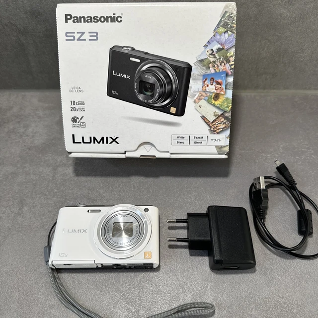 Panasonic LUMIX DMC-SZ3 デジタルカメラ ホワイト Panasonic LUMIX SZ