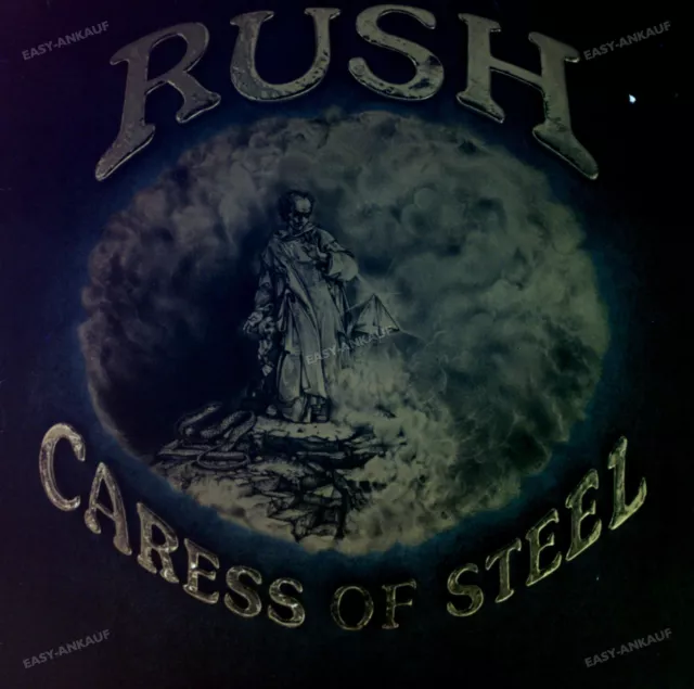 Rush - Caress Of Steel GER LP + OIS (VG+/VG) .