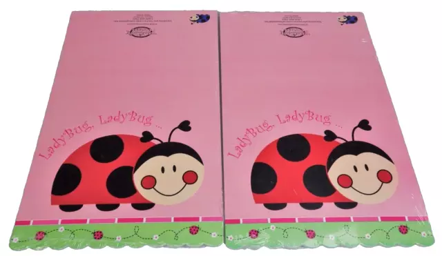 2 Packs  Lady Bug Invitations Pink Made in USA