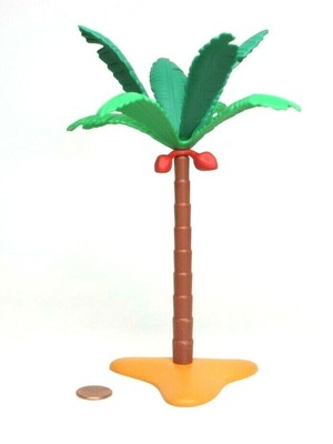 Arbre Palmier Playmobil Avec Noix De Coco - Pièce 34283 - Occasion - Sans Socle