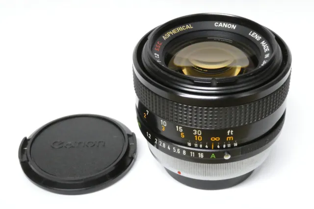 Canon FD  1,2 / 55 mm S.S.C. Aspherical Objektiv für analoge Canon FD Modelle