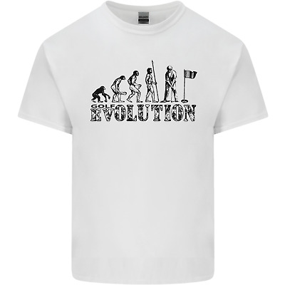 Evolution of a Golfer Funny Golf Golfing Mens Cotton T-Shirt Tee Top