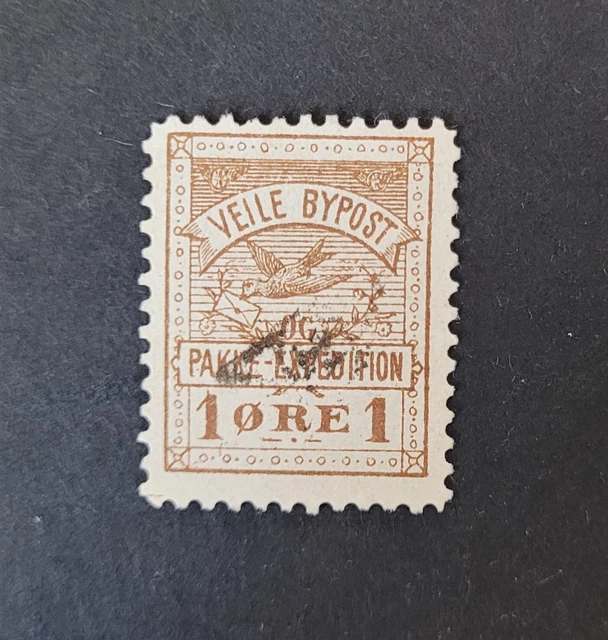 STAMPS DENMARK LOCAL POST VEILE USED - #4864a