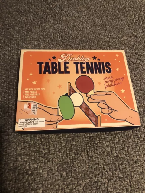 Pulgares hacia arriba Retro Mesa de tenis de mesa Ping Pong Set Divertido juego para niños Multicolor