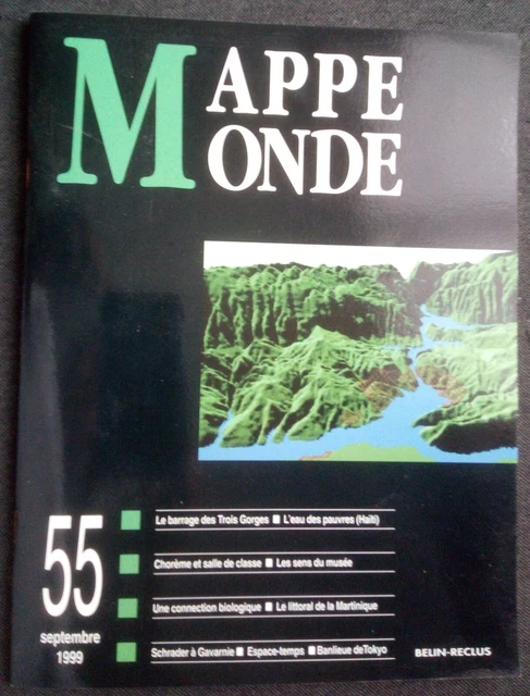 Mappe Monde n° 55 le barrage des Trois Gorges Luc Merchez / Stéphane Puzin 1999