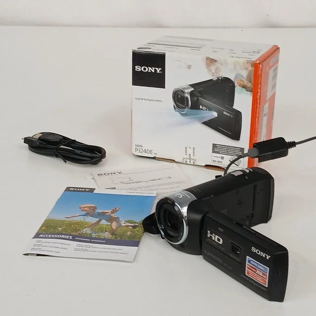 Hdr Pj240e Full Hd Handycam SONY HANDYCAM HDR-PJ240E Black