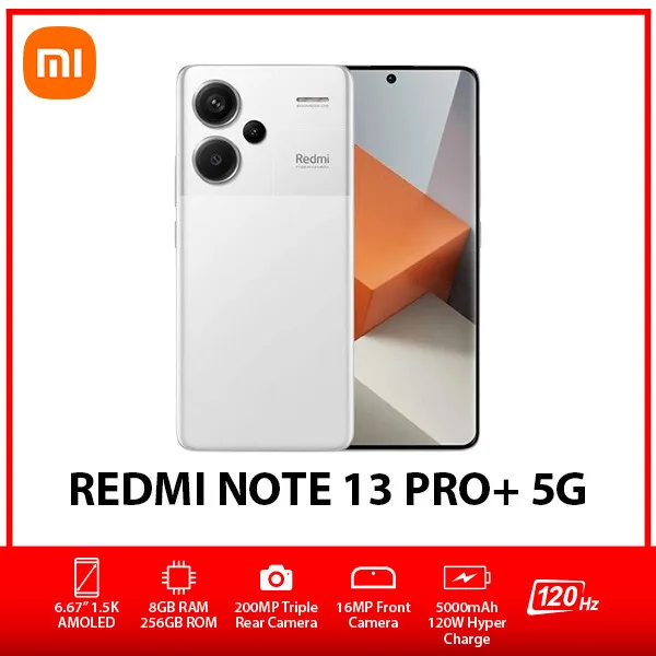 Xiaomi Redmi Note 13 Pro Plus 5G 23090RA98C White 256GB 12GB RAM