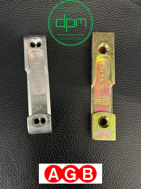 Controplacche AGB Per Serrature Multipunto - Misura Incasso 208mm, Larghezza 18mm - Foto 4