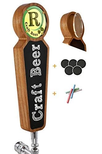 TESLYAR Large Wooden Chalkboard Tap Handles Kegerator Bar Restaurant Brewery ...