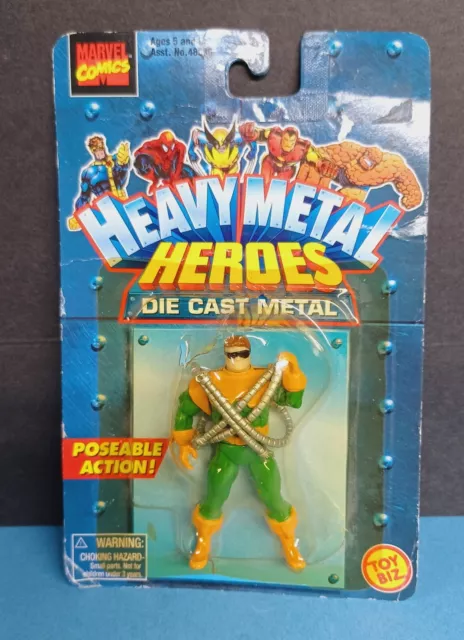Toy Biz Marvel Heavy Metal Heroes Dr Octopus Die Cast Metal 1997