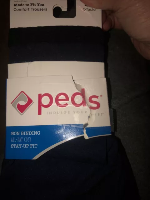 peda comfort trouser socks shoe size 5-10 (2 pair)