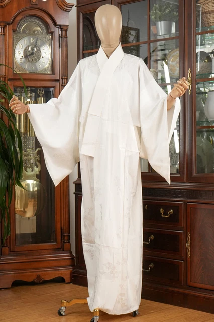 Dear Vanilla Japanese Juban Undergown Women's Kimono Inner Robe Genuine Vintage