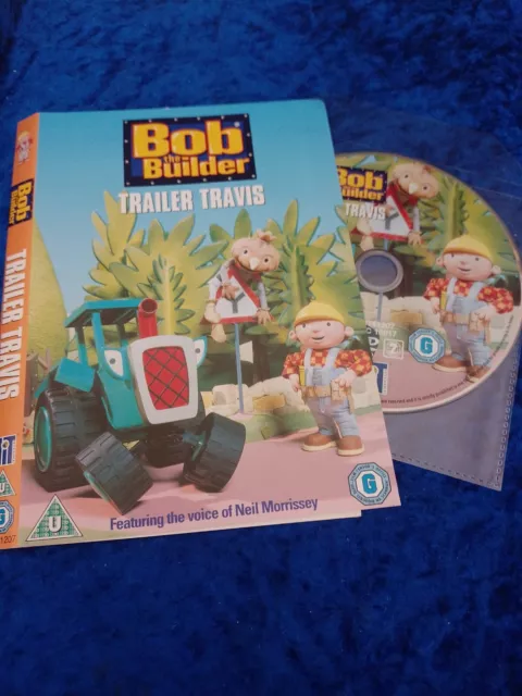 Bob the Builder Trailer Travis DVD Pre-School Children Kids TV Cartoon