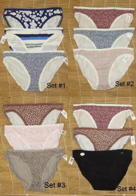 3 Gap Body Love by Gap Panties HIPSTER Size Small You choose set