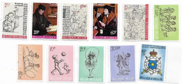 1966/67 - 1399/1403 + 1421 + 1427/31 MH/MNH - Livraison 0€ dès 5 lots groupés