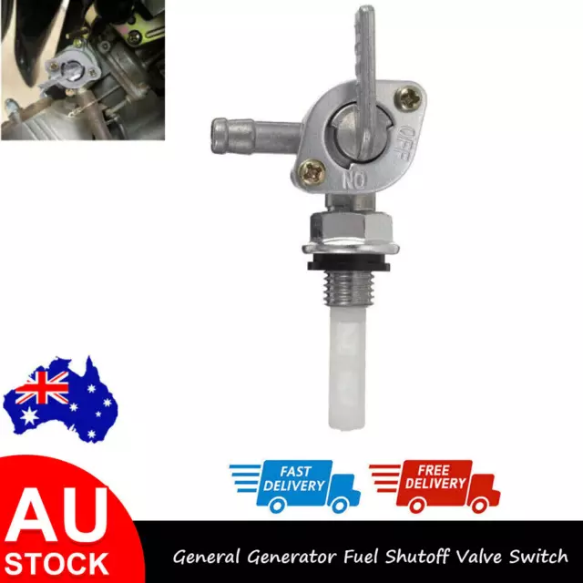 Universal Generator Fuel Shut Valve Tap Replacement Petcocks ON/OFF Switch 1/4"