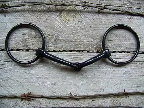 Bit - Sweet Iron O-Ring Snaffle