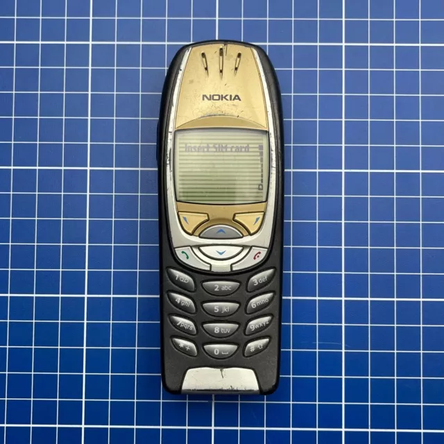 Nokia 6310i - Black Gold (EE) Mobile Phone Fully Working & Tested