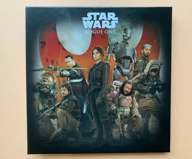 Album COMPLET Film ROGUE ONE et POSTER Jetons STAR WARS 2016  LECLERC Jedi Token