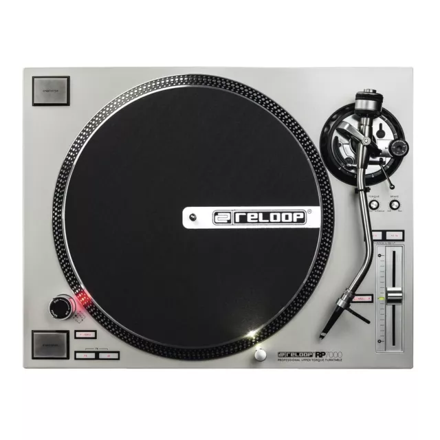 Reloop Rp-7000 Mk2 Silver Giradischi