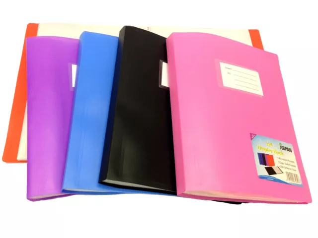 Flexicover A4 Display Book Presentation Folder Business Portfolios 104 Pockets