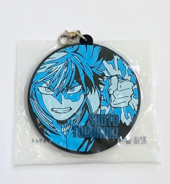 SHOTO TODOROKI RUBBER Strap Charm My Hero Academia Keychain Ichibankuji