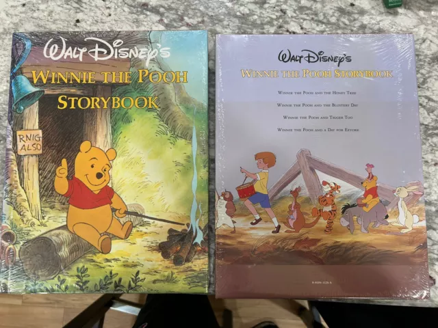 WALT DISNEY'S WINNIE the Pooh Storybook (1989, Hardcover) with dust ...