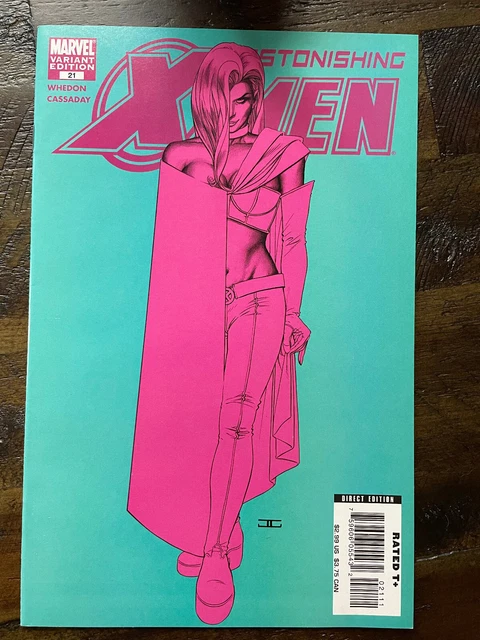 Astonishing X-men #21 Cassaday Variant Marvel Comics 2007 VF/NM