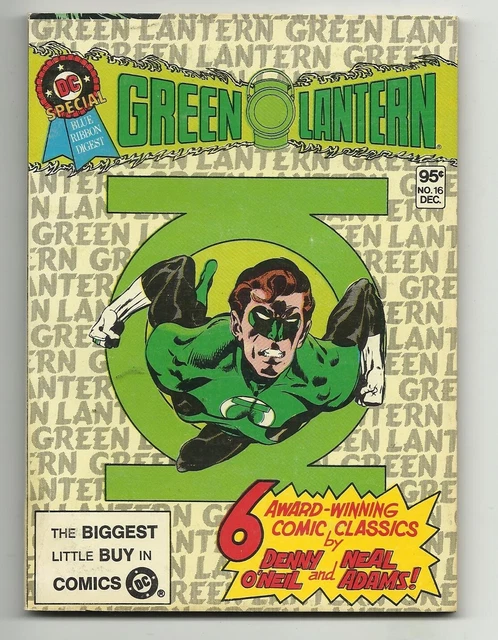 DC Special Blue Ribbon Digest #16 - Green Lantern - Neal Adams art - VF 8.0