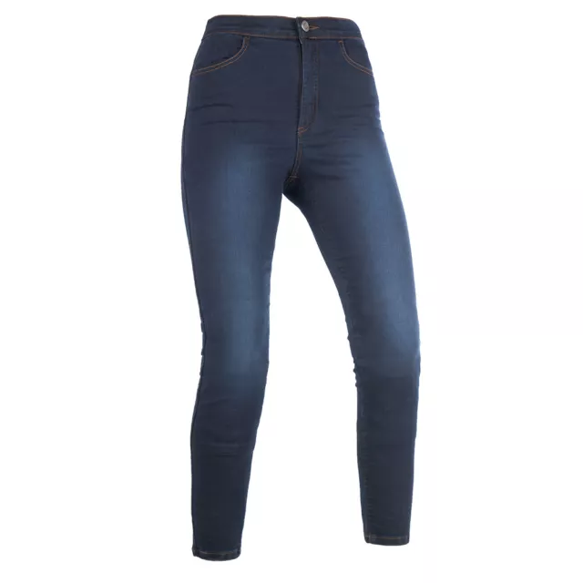 Oxford Super Jeggings 2 Damen Voll Aramidfaser Gefüttert Motorrad Leggings Blau