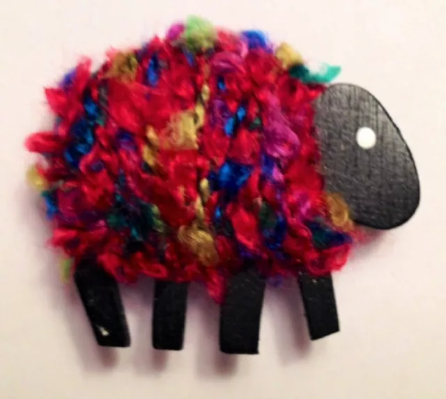 Camus Handmade Multi Sheep Needle Minder for Cross Stitch & Needlepoint (Multi)