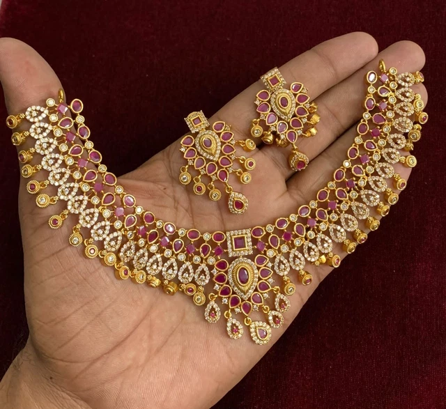 Set De Bracelets Ethniques Indiens 6 Pièces - 22K Plaqué Or - Style Bollywood