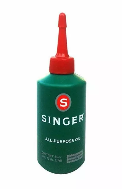 Singer All Purpose Sewing Machine Oil ( Genuine) 15, 66, 99, 185, 192, 201, 206,