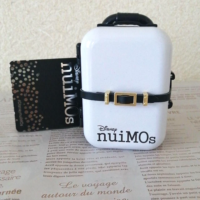 Tokyo Disney Store nuiMOs Plush Toy Doll Suitcase White Kawaii Japan Limited NEW