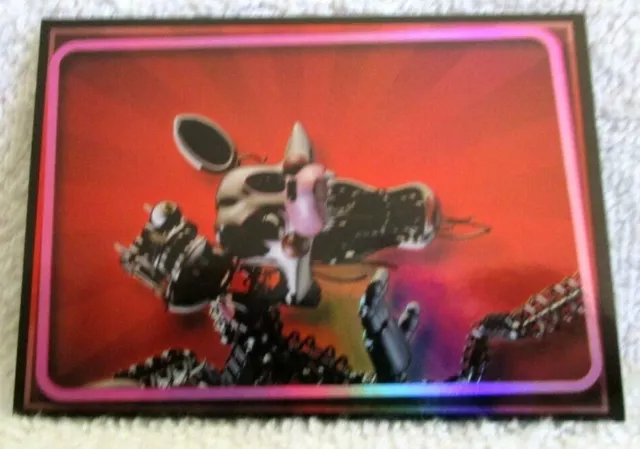 112 WITHERED FOXY JUMP SCARE HOLO FOIL SP 2016 FNAF Five Nights at Freddy's  card