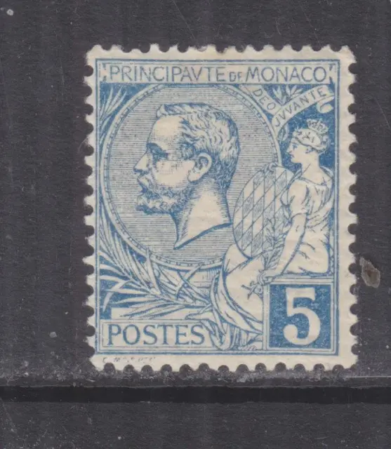 MONACO, 1891 Albert, 5c. Blue, lhm.