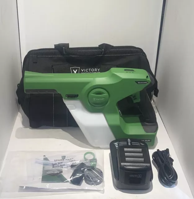 USED Victory Innovations Professional Cordless Electrostatic Sprayer VP200ESK