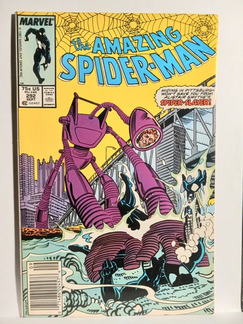 The Amazing Spider-Man #292 (Marvel Comics 1987) Spider-Slayer Copper Age