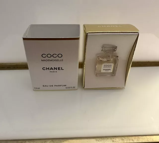 New Chanel COCO MADEMOISELLE Eau De Parfum Miniature Collectable .05 oz  /1.5 ml