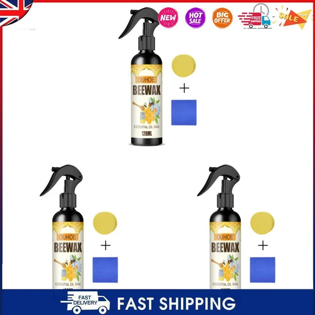 120ml Protezione Mobili Lucidatura Usura Spray Cera d'Api Resistente Per Pavimento (B)