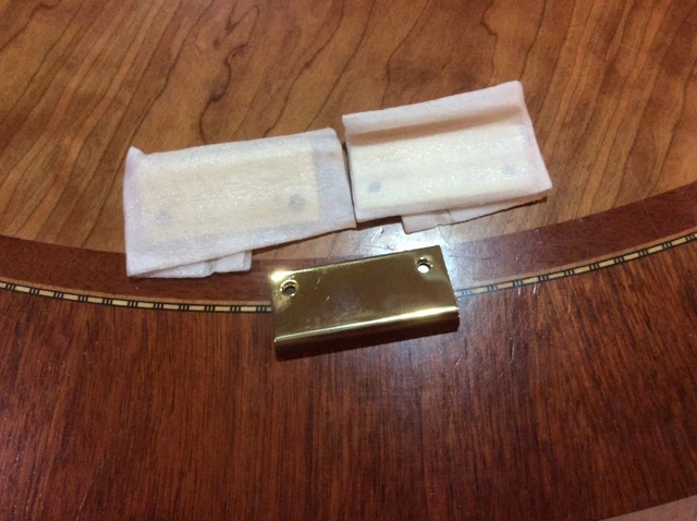 Edge Pull 3" Lenght Solid Brass  Polished Brass Finish