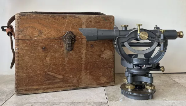 David White Vintage Transit Model 8300 with Wooden Case