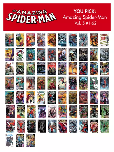 Amazing Spider-Man Vol 5 #1-93 YOU PICK Comic Lot | Ryan Ottley Nick Spencer