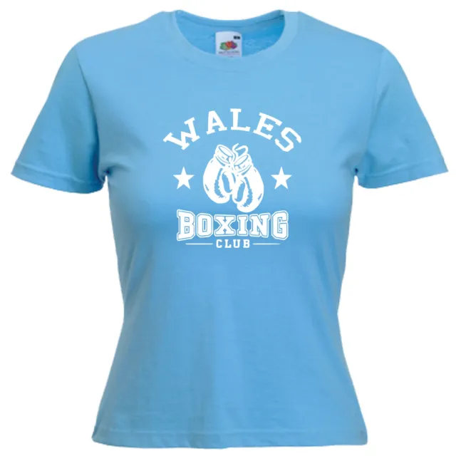 Wales Boxing Club Welsh Boxer Femme Femme Fit T-shirt 2