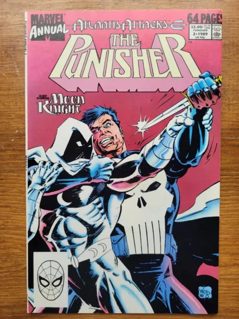 The Punisher Annual #2, 1st Punisher vs Moon Knight