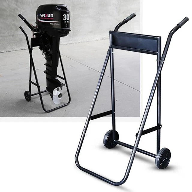 HEAVY DUTY OUTBOARD Boat Motor Stand Carrier Cart Dolly Trolley