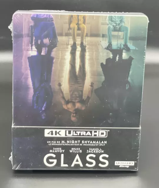 Glass (4K UHD + Blu-ray Steelbook) Neuf - Edition Français