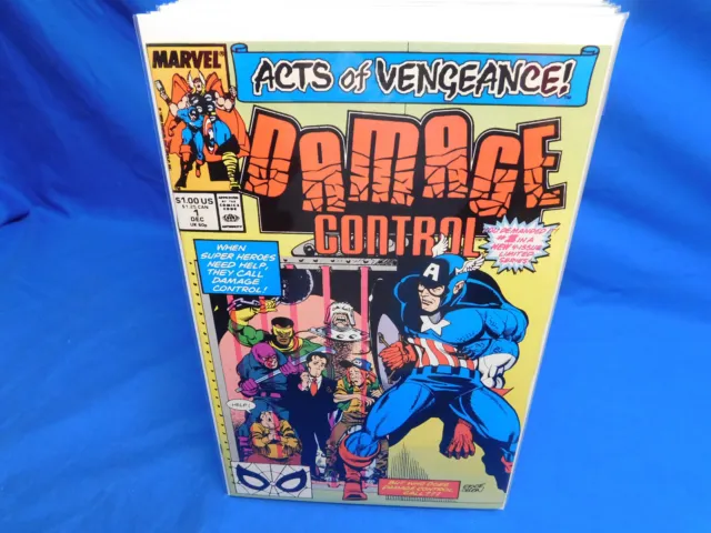 MARVEL COMICS Damage Control #1 Acts Of Vengeance!  VF/NM